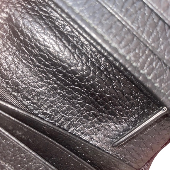 Gucci Black Petite Marmont Flap Leather Card Case Wallet 1000 Nero, Box, Dustbag - Picture 16 of 16